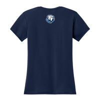 Load image into Gallery viewer, The Citadel C, Club Sports - Triathlon, A4 Ladies' Cooling Performance T-Shirt - Navy
