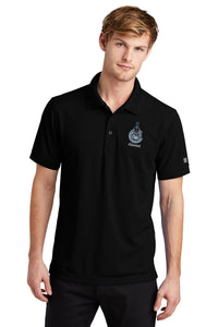 Load image into Gallery viewer, The Citadel, Alumni, Spike Mascot in C, OGIO Men&#39;s Polo Shirt- Black

