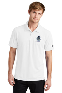 Load image into Gallery viewer, The Citadel, Alumni, Spike Mascot in C, OGIO Men&#39;s Polo Shirt- White
