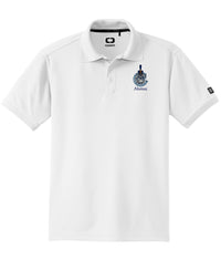 Load image into Gallery viewer, The Citadel, Alumni, Spike Mascot in C, OGIO Men&#39;s Polo Shirt- White

