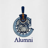 Load image into Gallery viewer, The Citadel, Alumni, Spike Mascot in C, OGIO Men&#39;s Polo Shirt- White
