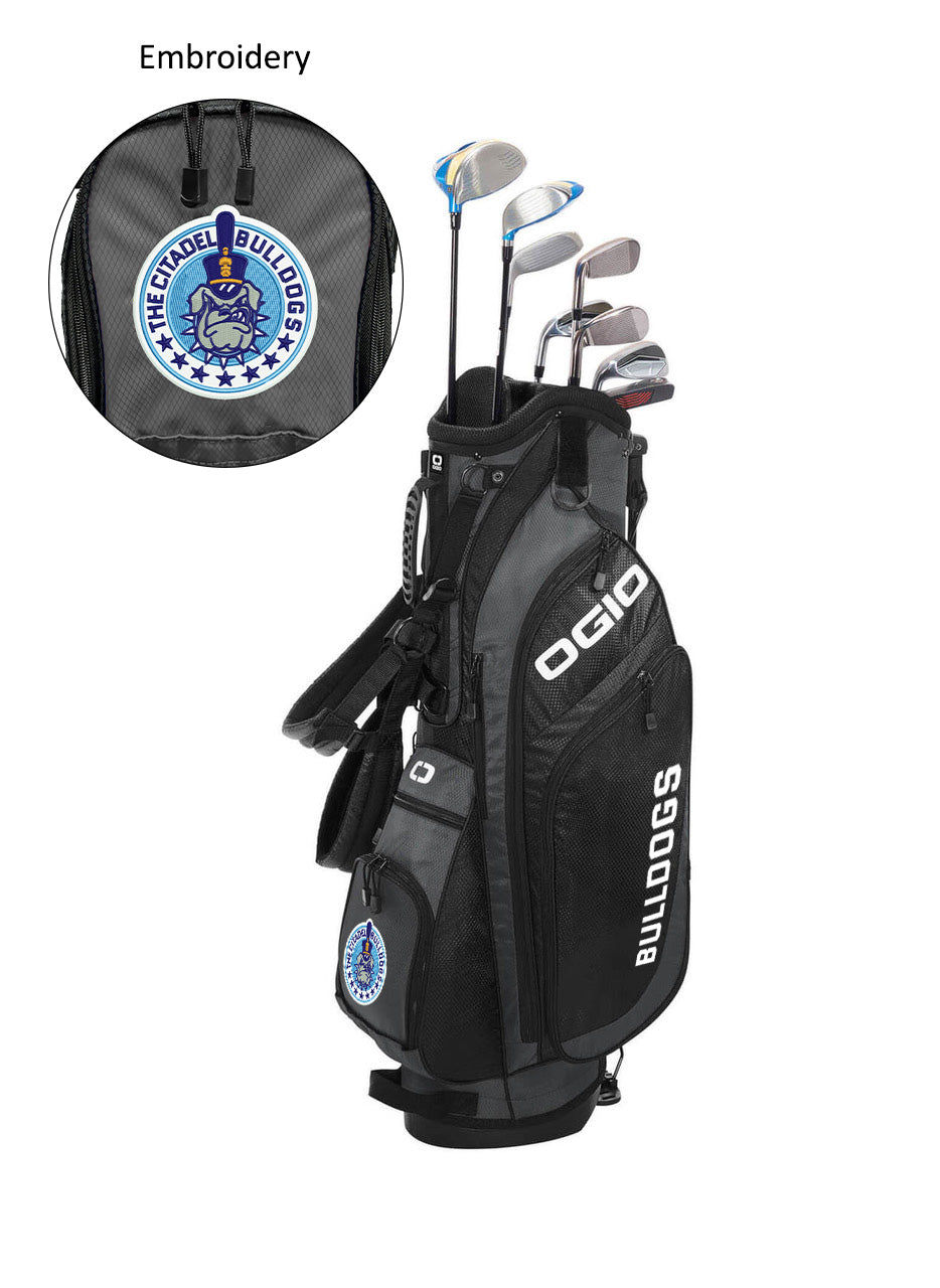 The Citadel, Spike embroidered, with GO BULLDOGS decorated, OGIO