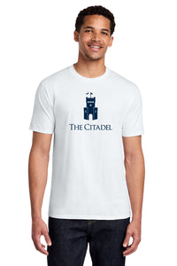 Load image into Gallery viewer, The Citadel, Barracks, Cotton T-Shirt - White
