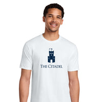 Load image into Gallery viewer, The Citadel, Barracks, Cotton T-Shirt - White
