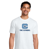 Load image into Gallery viewer, The Citadel, C Star, Cotton T-Shirt - White

