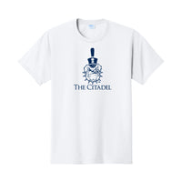 Load image into Gallery viewer, The Citadel, Spike, Cotton T-Shirt - White
