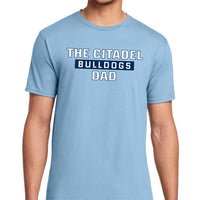Load image into Gallery viewer, The Citadel, Bulldogs, Dad, Cotton T-Shirt
