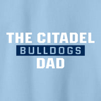 Load image into Gallery viewer, The Citadel, Bulldogs, Dad, Cotton T-Shirt
