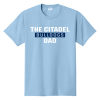 Load image into Gallery viewer, The Citadel, Bulldogs, Dad, Cotton T-Shirt

