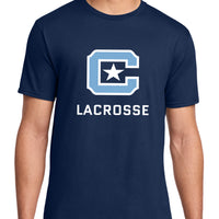 Load image into Gallery viewer, The Citadel, Sports - Lacrosse C Star, Cotton T-Shirt
