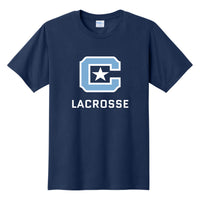 Load image into Gallery viewer, The Citadel, Sports - Lacrosse C Star, Cotton T-Shirt
