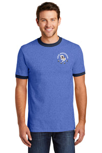 Load image into Gallery viewer, The Citadel, General Groshon, Ringer Style Tee Shirt - Royal / Navy
