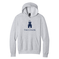 Load image into Gallery viewer, The Citadel, Barracks, Easy Fleece Pullover Hooded Sweatshirt - Ash
