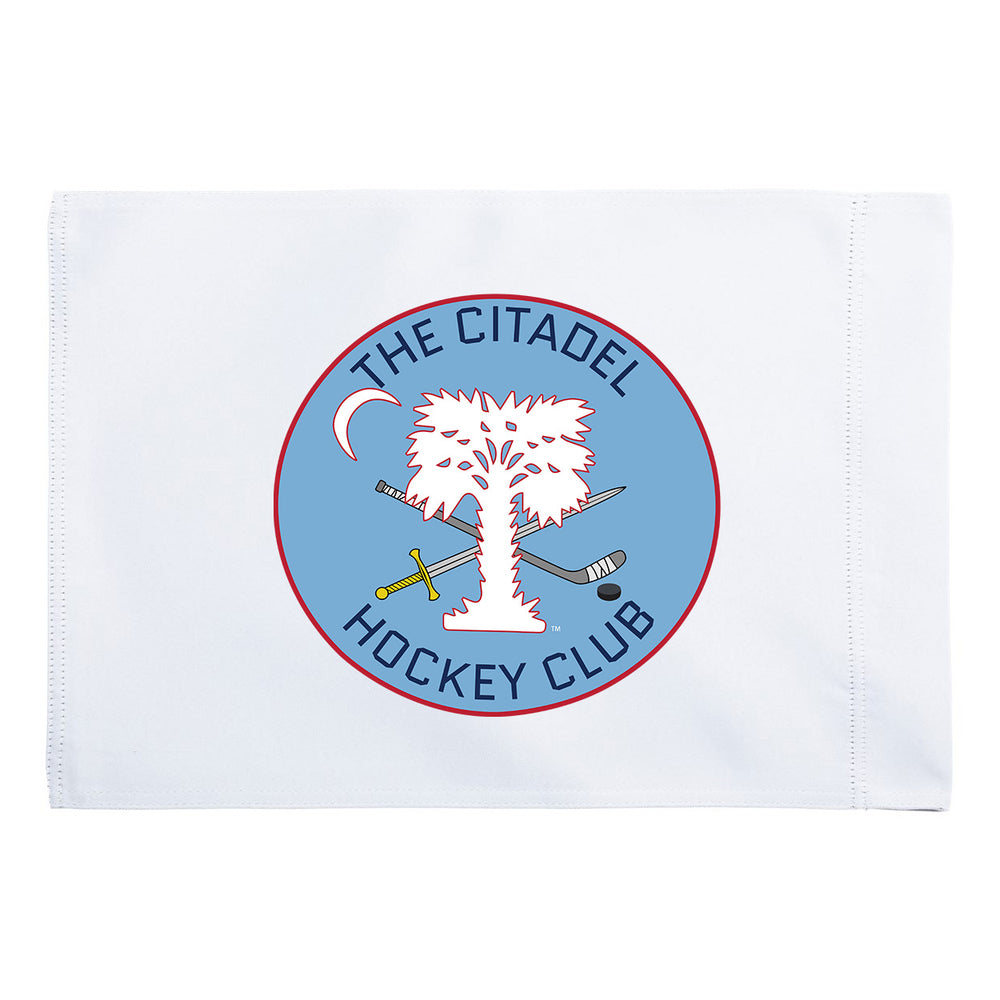 The Citadel, Club Sports - Hockey, Sublimation Rally Towel - White