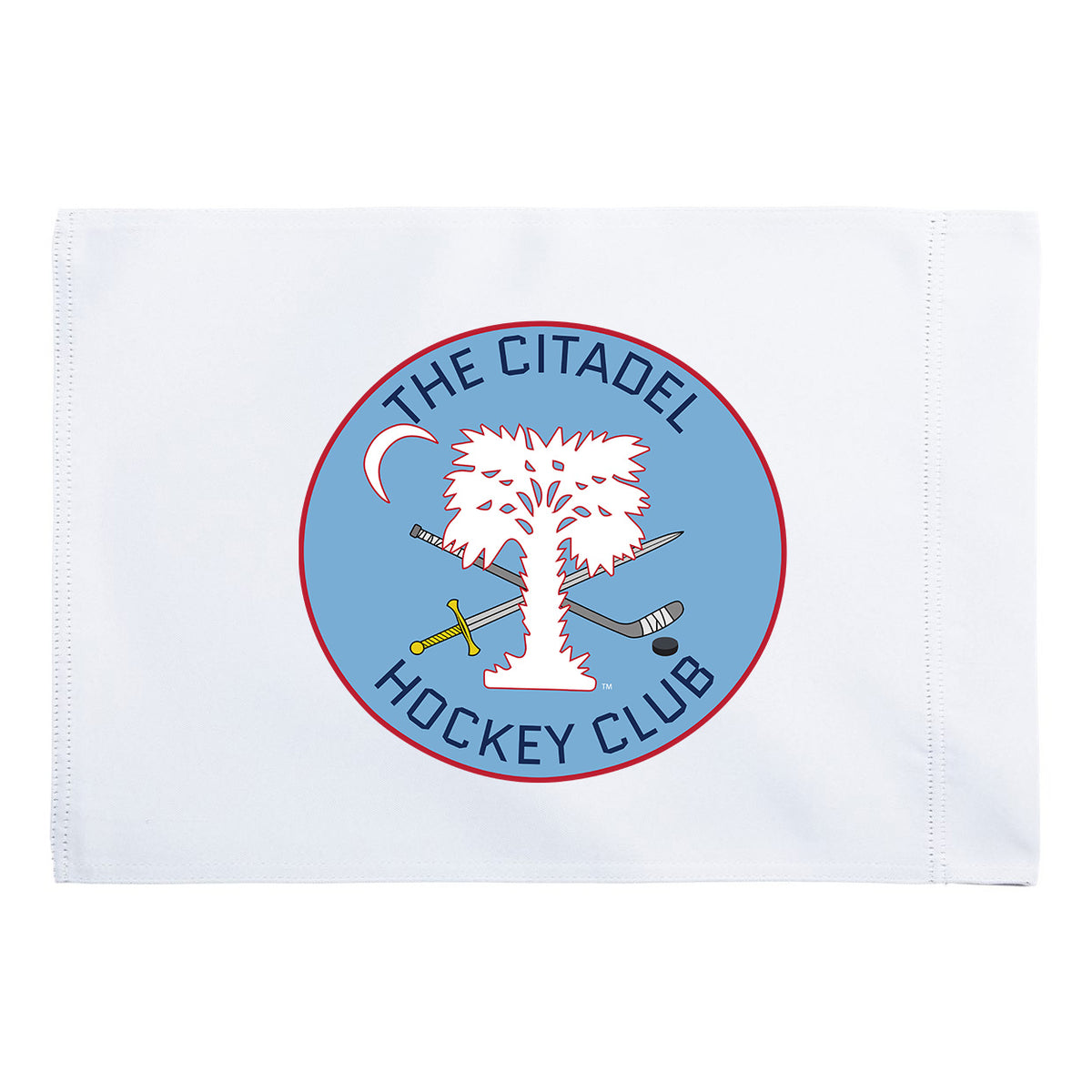 The Citadel, Club Sports - Hockey, Sublimation Rally Towel - White