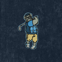 Load image into Gallery viewer, The Citadel, Spike The Golfer Logo, Port Authority ® Grommeted Hemmed Towel - Navy
