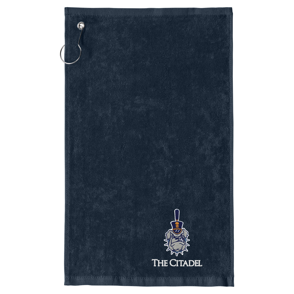The Citadel, Spike Logo, Port Authority ® Grommeted Hemmed Towel - Navy