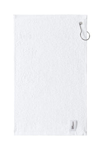 Load image into Gallery viewer, The Citadel, Spike Logo, Port Authority ® Grommeted Hemmed Towel - White
