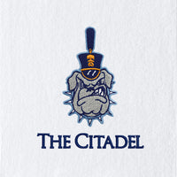 Load image into Gallery viewer, The Citadel, Spike Logo, Port Authority ® Grommeted Hemmed Towel - White
