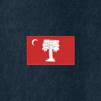 Load image into Gallery viewer, The Citadel, Flag BRP, Port Authority® Grommeted Tri-Fold Golf Towel - Navy
