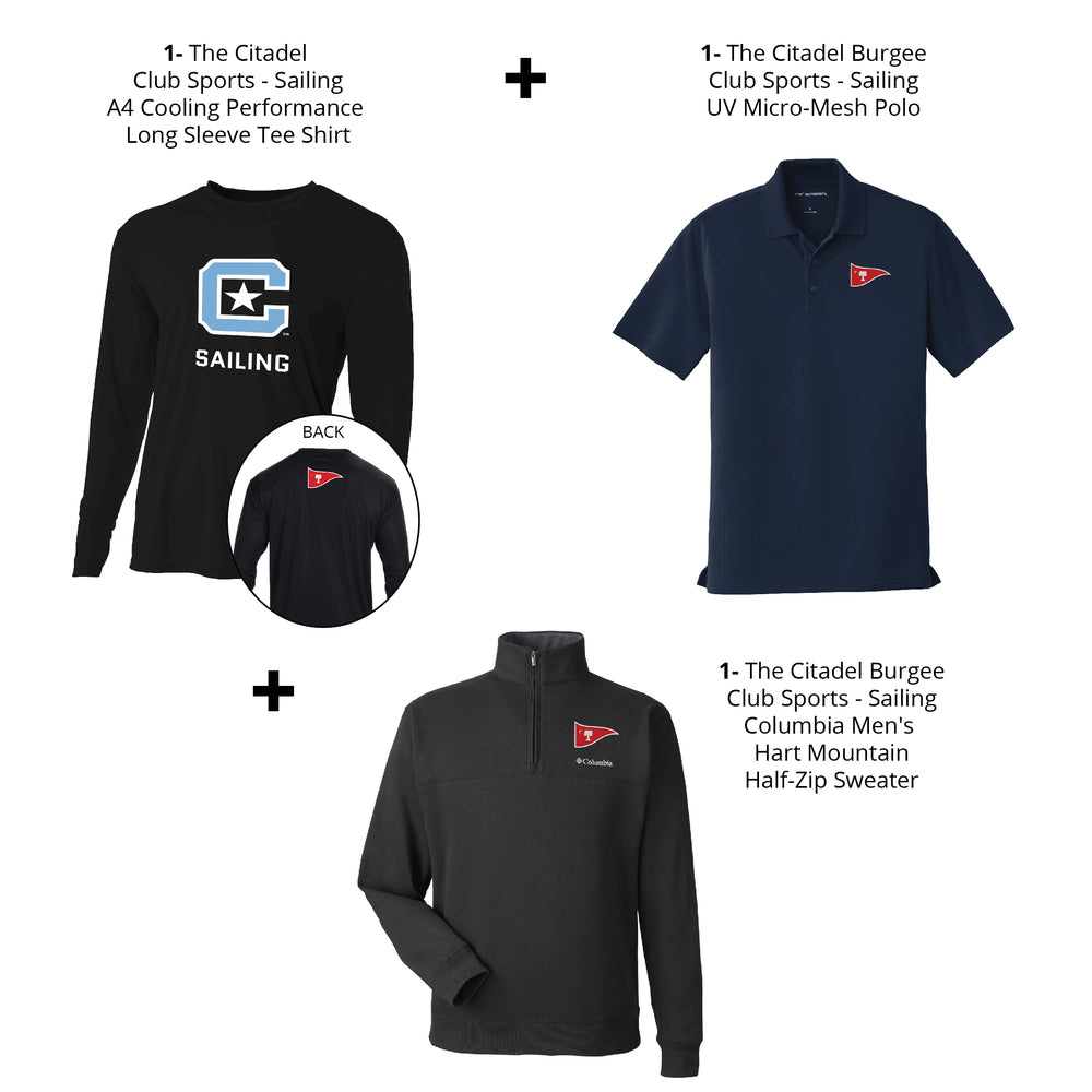 The Citadel, Men's Players Package, Club Sports- Sailing