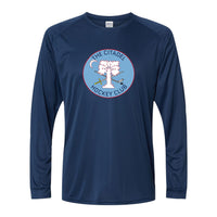 Load image into Gallery viewer, The Citadel, Club Sports - Hockey, Unisex Long Islander Performance Long Sleeve T-Shirt - 210 - Navy
