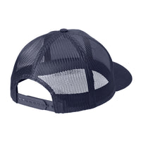 Load image into Gallery viewer, U.S. Flag, Port Authority® Snapback Trucker Cap - Navy
