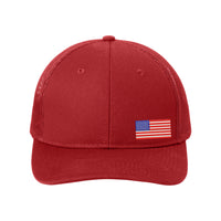 Load image into Gallery viewer, U.S. Port Authority® Snapback Trucker Cap - Red
