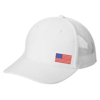 Load image into Gallery viewer, U.S. Port Authority® Snapback Trucker Cap - White
