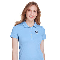 Load image into Gallery viewer, The Citadel, C Star,  Club Sport Golf, Puma Golf Ladies&#39; Fusion Polo Shirt - Peacoat - Blue Bell
