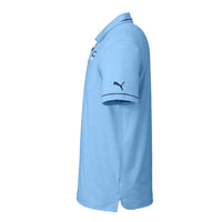 Load image into Gallery viewer, The Citadel, C Star, Golf, Puma Golf Men&#39;s Cloudspun Monarch Polo Shirt- Carolina blue
