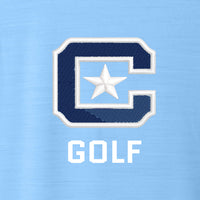 Load image into Gallery viewer, The Citadel, C Star, Golf, Puma Golf Men&#39;s Cloudspun Monarch Polo Shirt- Carolina blue
