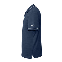 Load image into Gallery viewer, The Citadel, C Star, Puma Golf Men&#39;s Cloudspun Monarch Polo Shirt-Navy
