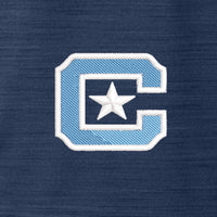 Load image into Gallery viewer, The Citadel, C Star, Puma Golf Men&#39;s Cloudspun Monarch Polo Shirt-Navy
