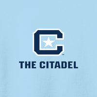 Load image into Gallery viewer, The Citadel, C Star, Toddler Fine Jersey Tee - Light Blue
