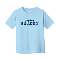 Load image into Gallery viewer, The Citadel, Junior Bulldog, Toddler Fine Jersey Tee - Light Blue
