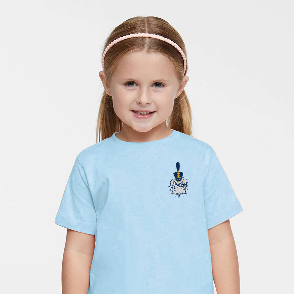 The Citadel, Spike, Toddler Fine Jersey Tee - Light Blue