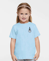 Load image into Gallery viewer, The Citadel, Spike, Toddler Fine Jersey Tee - Light Blue
