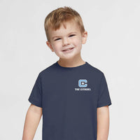 Load image into Gallery viewer, The Citadel, C Star, Toddler Fine Jersey Tee - Navy
