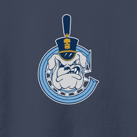 Load image into Gallery viewer, The Citadel, C Spike, Toddler Fine Jersey Tee - Navy
