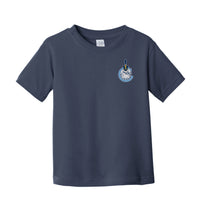 Load image into Gallery viewer, The Citadel, C Spike, Toddler Fine Jersey Tee - Navy

