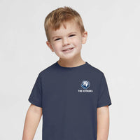 Load image into Gallery viewer, The Citadel Bulldog, Toddler Fine Jersey Tee - Navy
