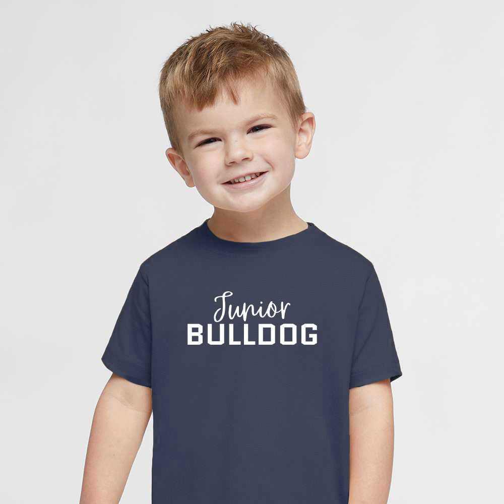 The Citadel, Junior Bulldog, Toddler Fine Jersey Tee - Navy