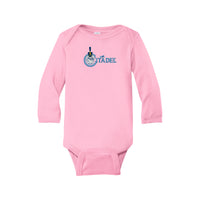 Load image into Gallery viewer, The Citadel, Spike, Rabbit Skins™ Infant Long Sleeve Baby Rib Bodysuit- Pink
