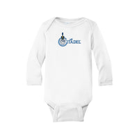 Load image into Gallery viewer, The Citadel, Spike, Rabbit Skins™ Infant Long Sleeve Baby Rib Bodysuit- White
