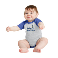 Load image into Gallery viewer, The Citadel, Baby Bulldog, Spike, Rabbit Skins™ Infant Fine Jersey Bodysuit
