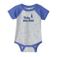 Load image into Gallery viewer, The Citadel, Baby Bulldog, Spike, Rabbit Skins™ Infant Fine Jersey Bodysuit
