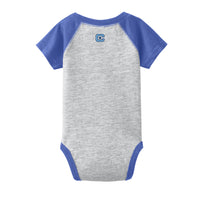 Load image into Gallery viewer, The Citadel Spike, Rabbit Skins™ Infant Football Fine Jersey Bodysuit
