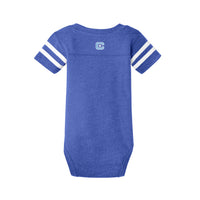 Load image into Gallery viewer, The Citadel Baby, Rabbit Skins™ Infant Football Fine Jersey Bodysuit
