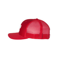 Load image into Gallery viewer, The Citadel, Big Red Flag, Richardson - Snapback Trucker Cap - Red
